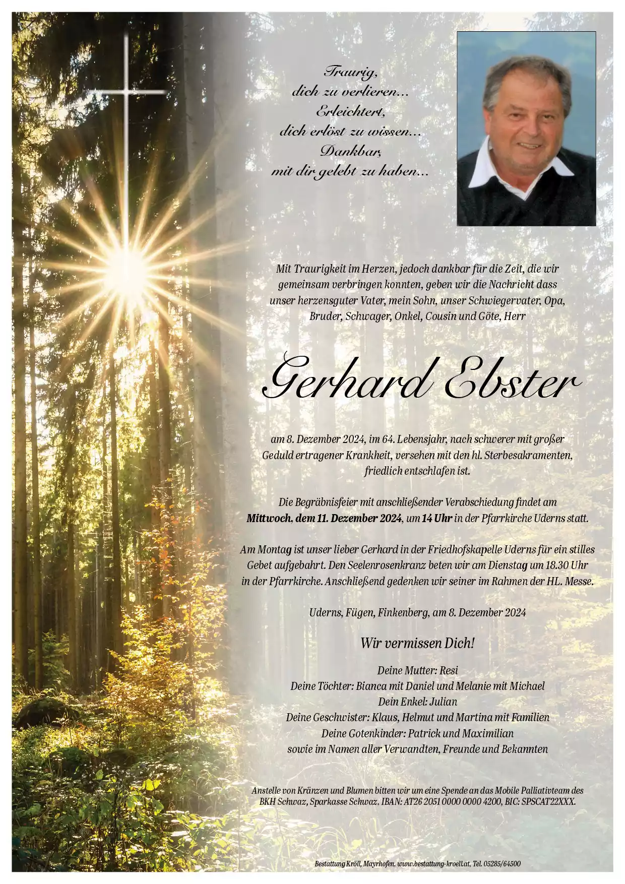 Parte von Gerhard Ebster